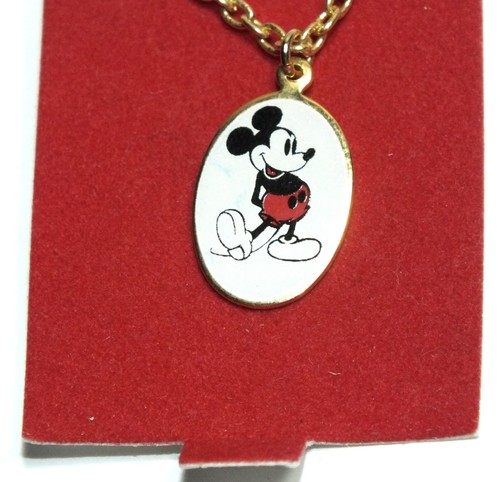 Vintage Disney Halskette Anhänger Walt Disney Productions Mickey Mouse klassische Pose - Bild 10 von 24