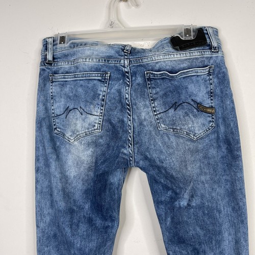 Parasuco Flare Women’s size 8 acid wash jeans 32/31 stretch Boho - Picture 8 of 11