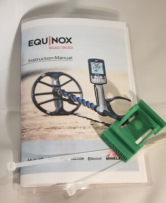 Minelab Equinox 600/800 Starter Set - Manual & 11in Coil Support