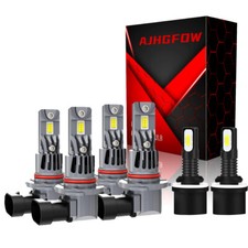 9005 9006 880 LED Headlight Foglight Bulbs Pack of 6 For 2000-2006 GMC Yukon