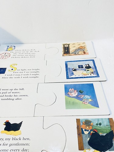Briarpatch My Very First Mother Goose Nursery Rhyme Matching Game 1998 Complete - Picture 4 of 5