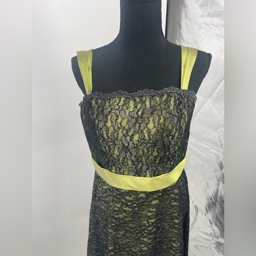 Alexia Designs grün-schwarzes Kleid Gr. 12 - Bild 3 von 6