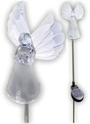 1 Pack Solar Wholesale 1033-2 Solar Angel Lights Garden Stakes