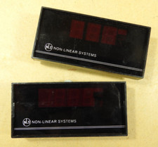 NLS Short Depth Panel Voltmeter, Model X-32, 3 Digit Display, Short Depth