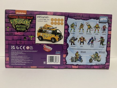 Playmates Toys TMNT TEENAGE MUTANT NINJA TURTLES Mutant Mayhem PIZZAFIRE VAN  - Bild 3 von 3