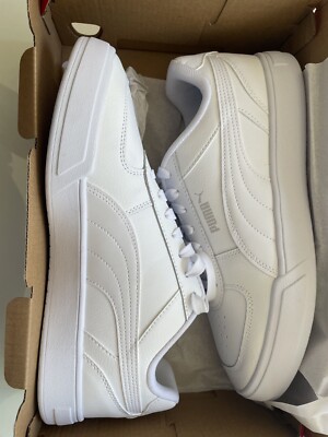 Size 10.5 - PUMA Caven White Grey Violet