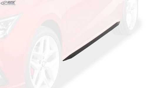RDX Seitenschweller für SEAT Ibiza 6F schwarz glänzend eintragungsfrei - Picture 3 of 4