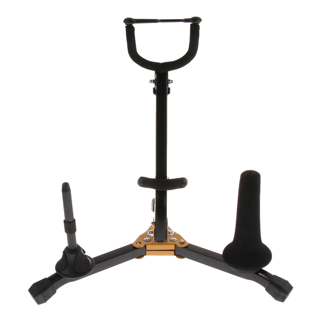 Soporte Saxo Clarinete Plegable De Hierro piezas para mostrar Saxofón Sax Soporte Saxo Clarinete Plegable De Hierro piezas para mostrar Saxofón Sax