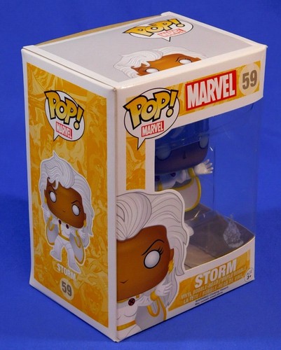 FUNKO POP! MARVEL STORM #59 X-MEN COMIKAZE EXCLUSIVE GITD GLOW IN THE DARK - Picture 2 of 7