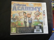 nintendo 3ds mensa academy curious about your IQ? brand new and sealed