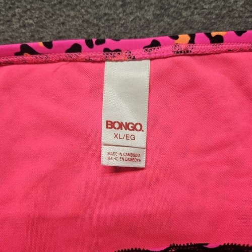 Set bikini bongo top taglia L/botto taglia XL rosa caldo leopardato ghepardo costume da bagno - Foto 11 di 13