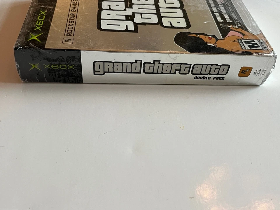 Grand Theft Auto Double Pack Microsoft Xbox 2003 GTA NEW Factory Sealed Rockstar - Image 3 of 4