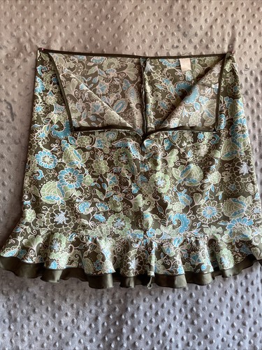Womens Flair Skirt Daisy Fuentes Zip Waist: 34 Length: 19" (Tag Washed Out) - Picture 15 of 16