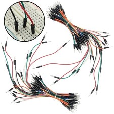 150 Pack Flexible Solderless Breadboard Jumper Wires M/M, 4 Different Lengths