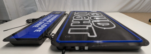 BUD LIGHT BIRRA TERMOMETRO LED INSEGNA LUMINOSA con sonda temperatura - Foto 8 di 12