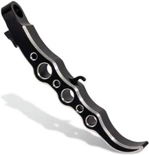 Black Kick Side Stand 99 - 2009 Yamaha R6 R6S R1 CNC Billet Aluminum NEW USA