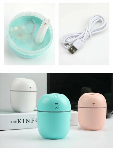 220ml Portable USB LED Mini Car Home Humidifier Aroma Oil Diffuser Mist Purifier - Picture 10 of 15