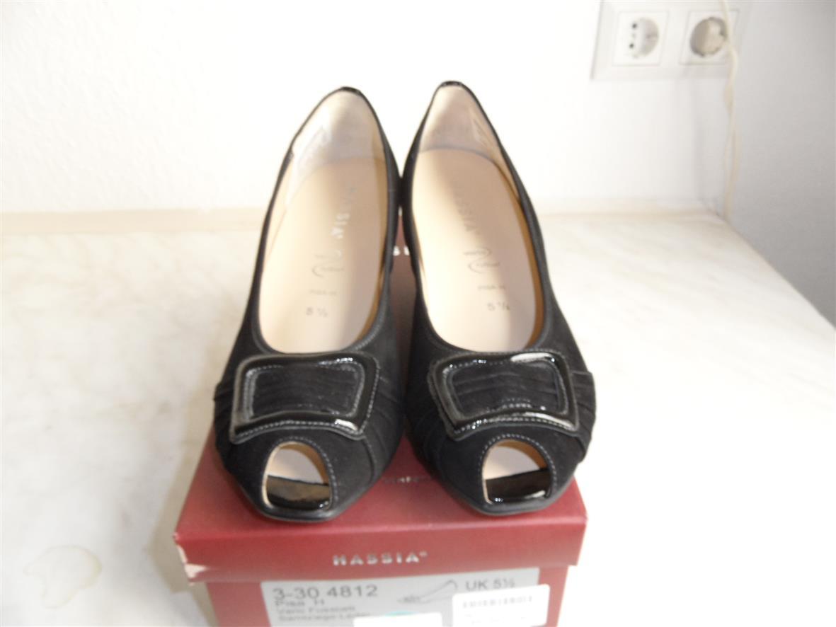 Damen Bequemschuhe Hassia schwarz Nubuk Gr.5,5 EUR 38,5 20017_5,5 Damen Bequemschuhe Hassia schwarz Nubuk Gr.5,5 EUR 38,5 20017_5,5
