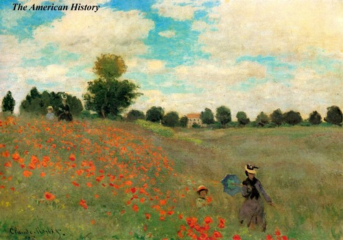 2810 Monet - Poppy Field 1873