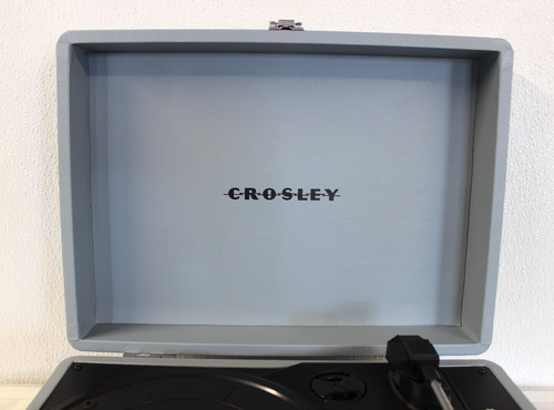 Crosley Cruiser Deluxe Vinyl Record Player w. Speakers & Bluetooth CR8005G-TN - Bild 8 von 15