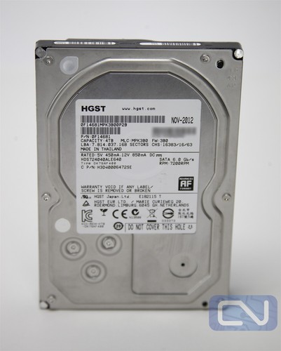 HGST 7K4000 4TB HDS724040ALE640 (SATA) 7200RPM 64MB 6Gb/s 3.5" HDD