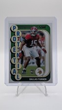 2024 Panini Score *Protential Insert* #17 Dallas Turner RC NFL Vikings