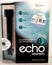Livescribe Echo Smart Pen 8GB Mac Windows Compatible FOR PARTS NOT WORKING READ 