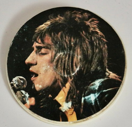 ROD STEWART ANABAS England Plastik Pin Anstecker - Bild 1 von 3
