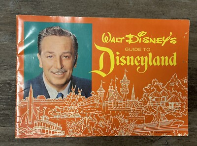 Vintage Walt Disney's Guide to Disneyland, 1960's Brochure | eBay