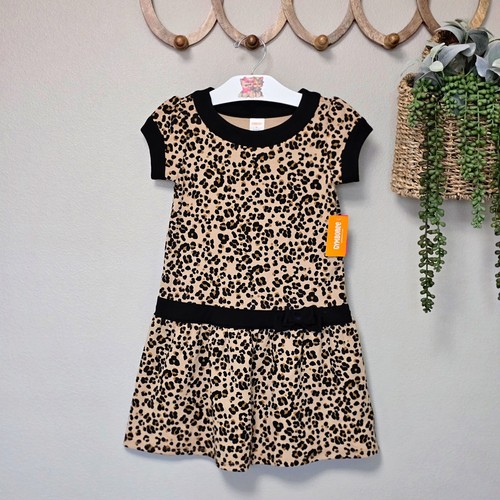 🐆 NWT Gymboree Girls Size 6 Leopard Print Dress – Purrrfect in Pink Collection - Picture 1 of 5