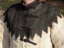 MEDIEVALRound Riveted Flat Washer 9mm Chain mail Avantal medieval Halloween
