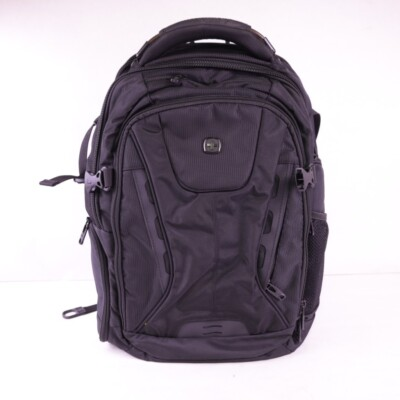 #ad #ad SWISSGEAR COMMANDER USB SCANSMART BACKPACK 5358202410 BLACK NEW OPEN BOX