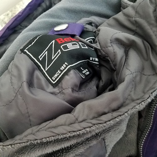Below Zero Rothschild Girls Coat Large Purple Gray 2 Piece Removable Liner - Picture 7 of 7