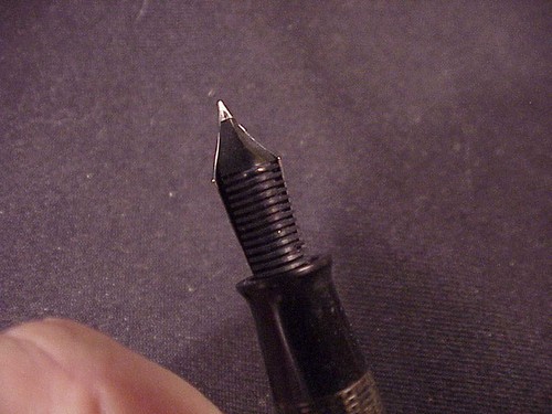 # WEISSER PUNKT SHEAFFER LEBENSLANGER ÜBERGROSSER STIFT IN GOLDBRAUN PF, GFT, c1936 - Bild 8 von 8