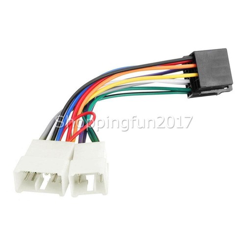 Fit Toyota Car Stereo Double Din Dash Facia Fascia Kit + ISO Wiring Harness AU - Picture 5 of 7
