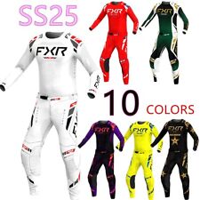 Motocross Gear Set Jersey Pants Off Road Racing Dirt Bike Racing Kit for Riders