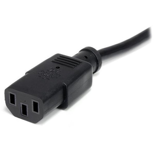 StarTech PXT10115 15FT (180") Standard PC Computer Power Cord NEMA5-15P to C13 - 第 2/3 張圖片