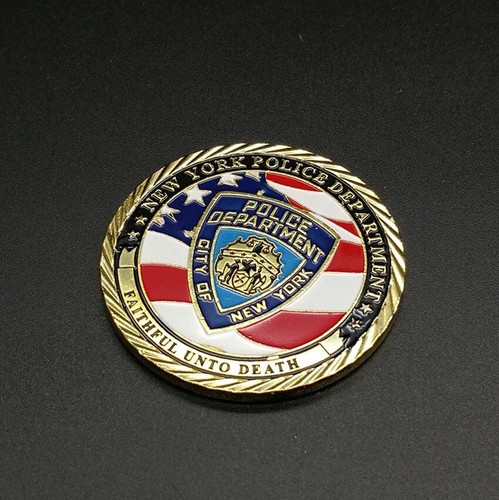 US New York Police Department Challenge Coin NYPD Commemorative Gold Medal Gift - Picture 4 of 11
