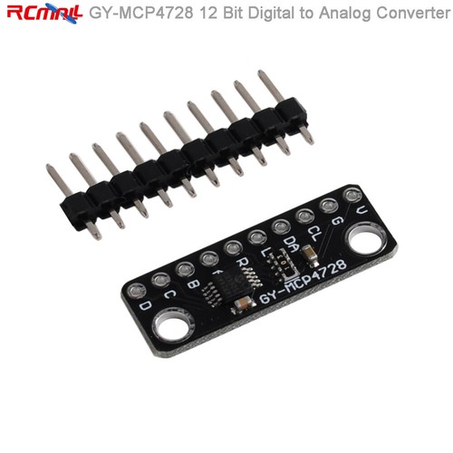 4pcs GY-MCP4728 12 Bit Digital to Analog Converter Breatkout Board for Arduino - Picture 2 of 3