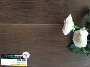 Timber Engineered Oak Flooring Floors Mink Grey Stock Clearance 40
