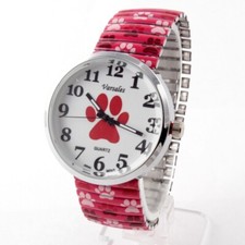 Red Paw Stretch Watch