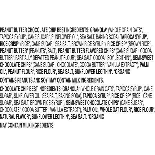 (2 Pack) Annie's Organic Chewy Granola Bars, Peanut Butter Chocolate Chip, 12 Ct - Picture 7 of 8