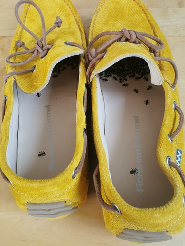 Gelbe Floris Van Bommel Herrenschuhe Gr. 42,5 wie NEU - Bild 6 von 8