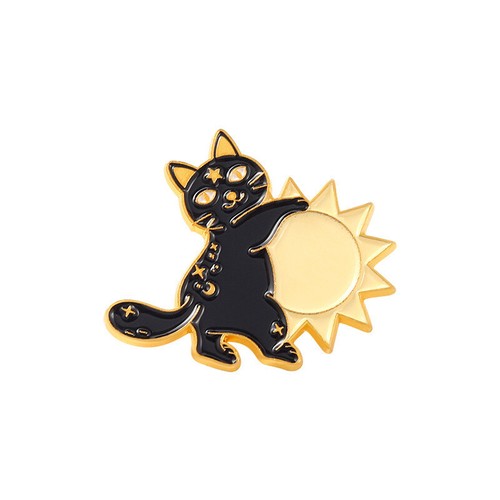Vintage Brooch Cartoon Animal Dog Cat Kitten Frog Brooches Badge Lapel Pin Gift - Picture 109 of 110