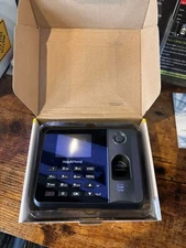 TIME CLOCK  ADAPTER H2 FOR EMPLOYEES BUSINESS FINGERPRINT RFID PIN PUNCH MACHINE