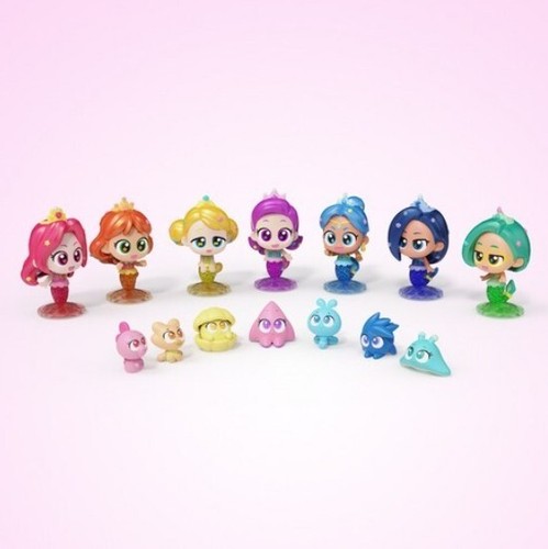 Gema Burbuja Arco Iris Temporada 2 Puerta Secreta 7 Figuras Princesa Sirena - Imagen 3 de 39