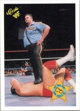 Big Boss Man #2 1990 Classic WWF Wrestling Card 