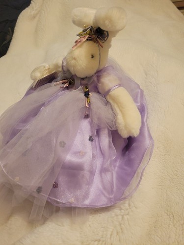 BUNNIES BY THE BAY PIXIE PRIMROSE LAVENDER DRESS BUNNY #389 Fall / Winter 1999 - Picture 2 of 16