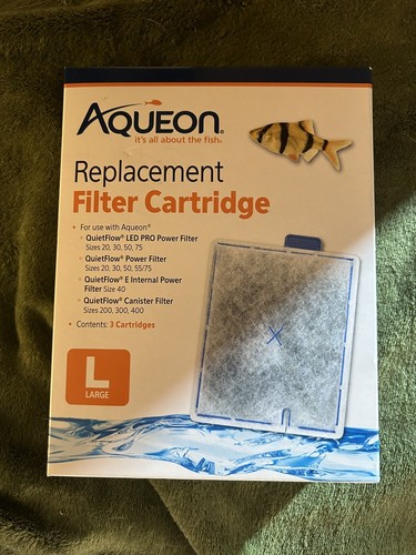 Aqueon Replacement Filter Cartridges Large 3 Pack - Picture 1 of 2