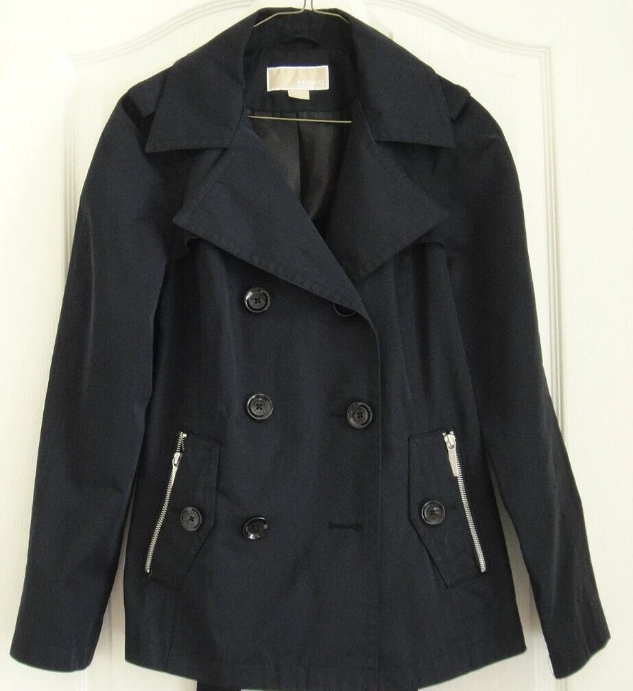 Michael Michael Kors belted double-breasted coat - Black